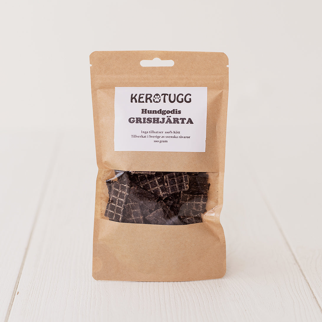 Kerotugg - Grisehjerte 100g