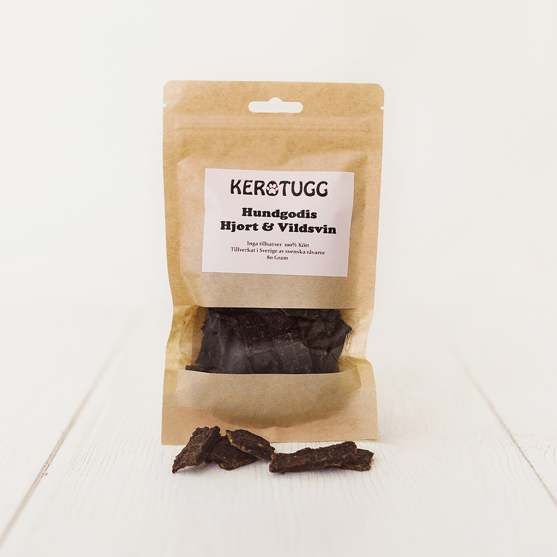 Kerotugg - Hundegodteri Hjort & Villsvin 80g