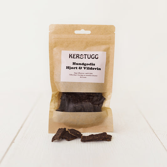 Kerotugg - Hundegodteri Hjort & Villsvin 80g